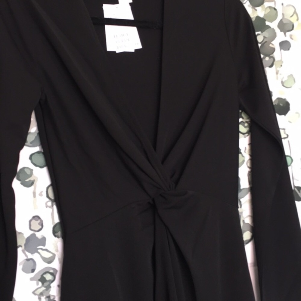💥H&M Front Twist black Maxi Dress💥